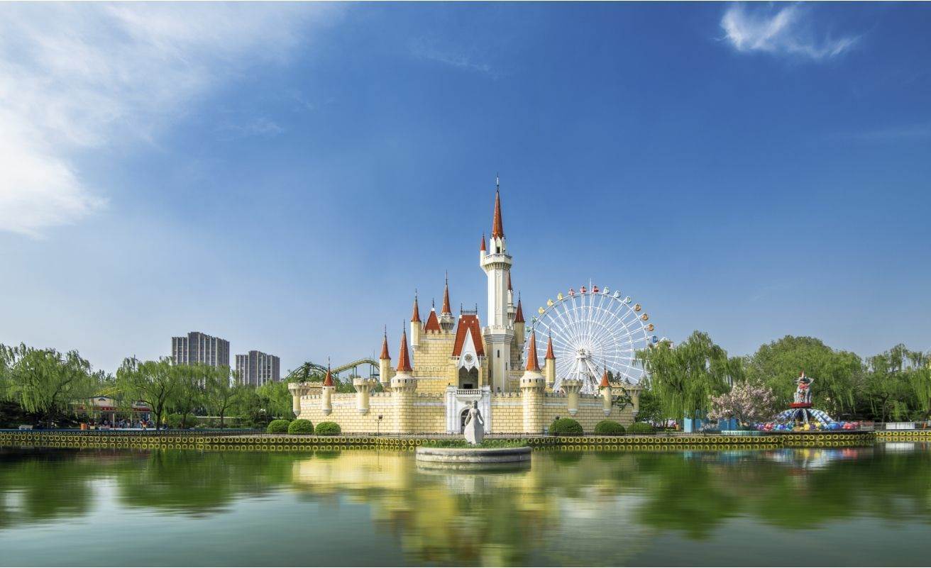 模仿的迪士尼乐园(图片来源：视觉中国)
