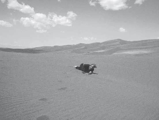 作者似乎迷失在沙漠中。全世界沙质荒漠的沙都以精确的数学方式移动