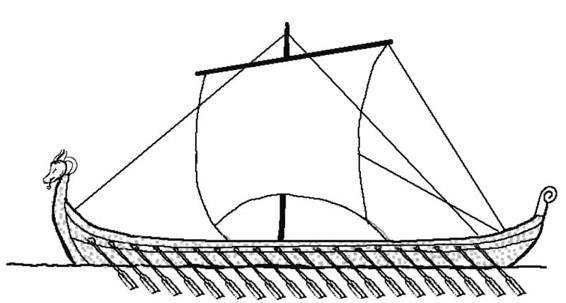 古代的四角帆