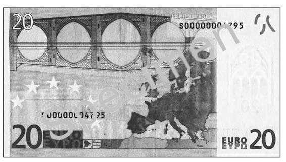 20欧元纸币 （中世纪，哥特式风格）