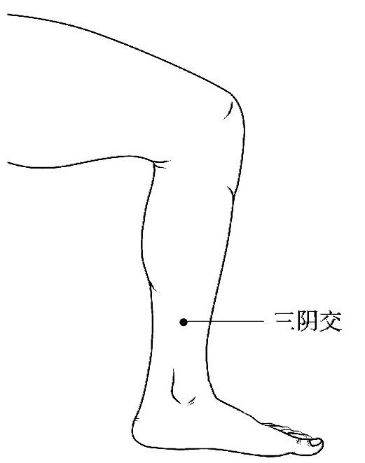 月经不调早治疗，按摩穴位三阴交