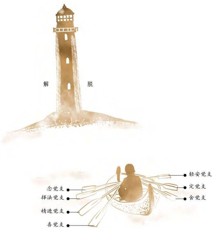 助成解脱的要素：观七觉支