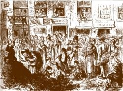 被隔离者的最大不幸在于被人遗忘。过去熟识的人因为想别的事而把他忘了，这还可以理解，但爱他的人也会忘记了他，这就难以忍受了。因为爱他的人忙于把他搞出隔离营，而累得筋疲力尽，他们一心扑在活动上，反而把他本人忘了。最后人们发现，隔离状态将使感情化为虚无。当然，短暂的隔离反而可以强化感情，这也是很正常的现象。