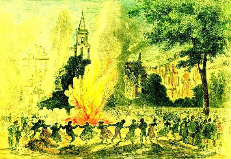 当英国人为自己的殖民功绩得意洋洋的时候，殖民的病源学后果正把病毒运送到这个国家。