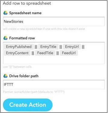5.5 IFTTT 与文章源、Google 表单和电子邮件的集成