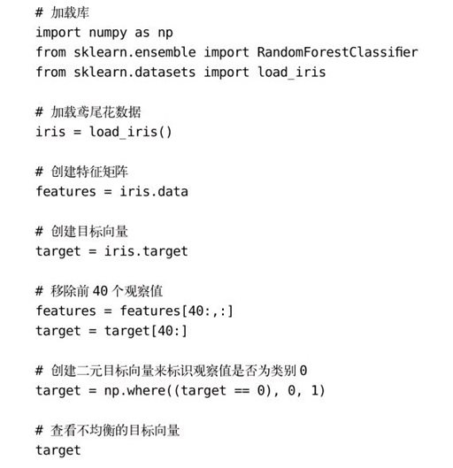 5.5 处理不均衡分类