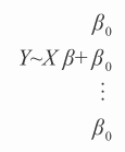 公式 3-13 通过属性的线性函数来近似标签