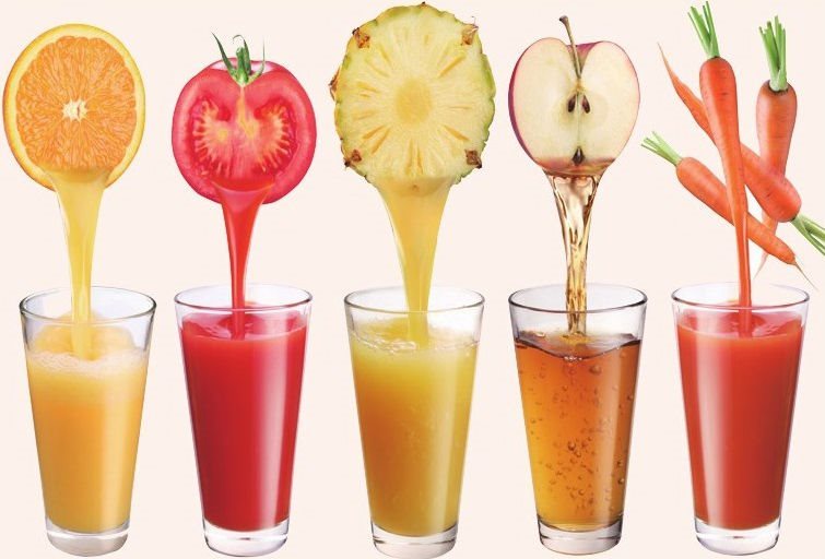 常喝各种新鲜的果汁可以有效预防肺炎