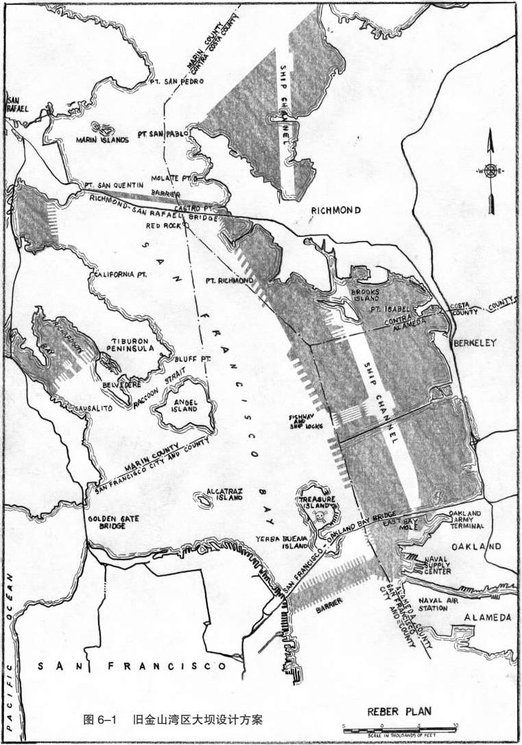 旧金山湾区大坝设计方案