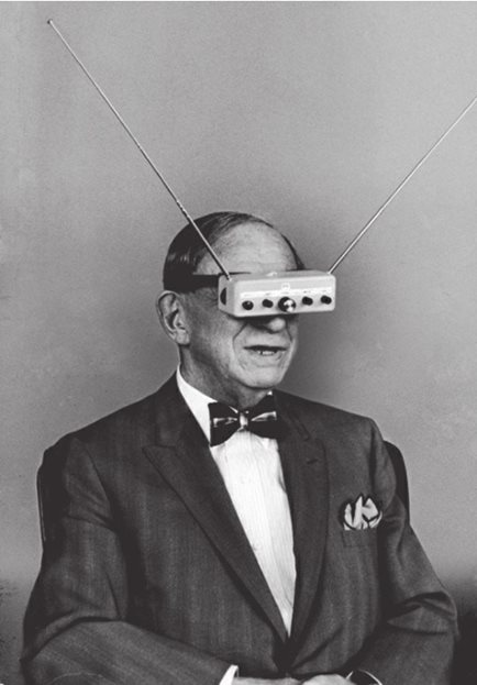 Hugo Gernsback和他发明的头戴电视机Teleyeglasses