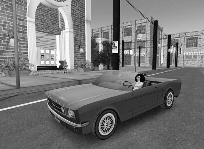 《第二人生》中的虚拟场景