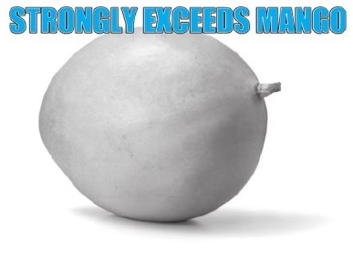 谷歌人保罗·考恩制作了“大幅超过期望值的杧果”这个图形，用于解释我的一种考评分级建议图片由保罗·考恩提供[113]