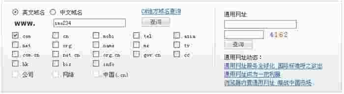 域名信息查询系统 域名信息查询系统