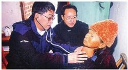 甲状腺肿大患者