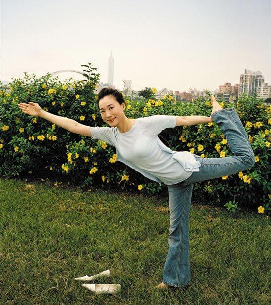 健康身体解压YOGA图