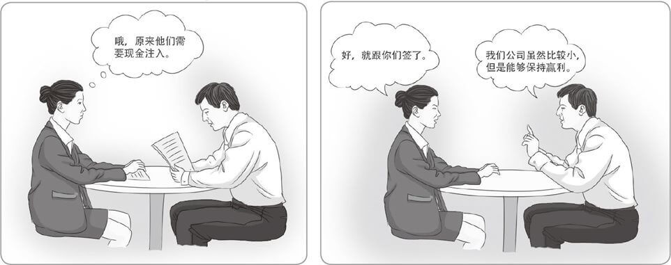 从谈话的外围入手