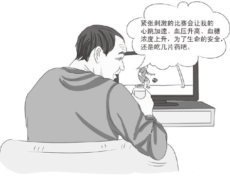 无法掩饰的血管运动