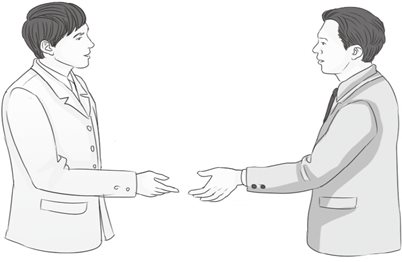 抓住双肩，就抓住了对方的心