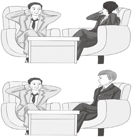 抓住双肩，就抓住了对方的心