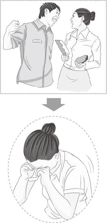 抓住双肩，就抓住了对方的心