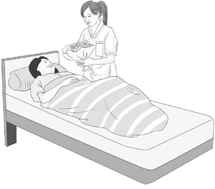 目光交流