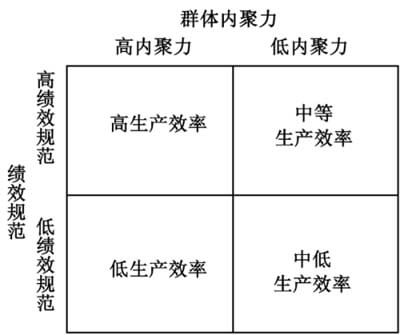 6.3.3 群体内聚力与生产效率