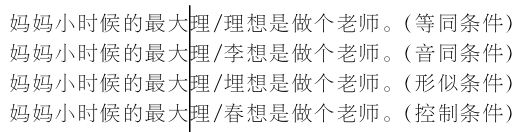 2.2 眼动实验范式