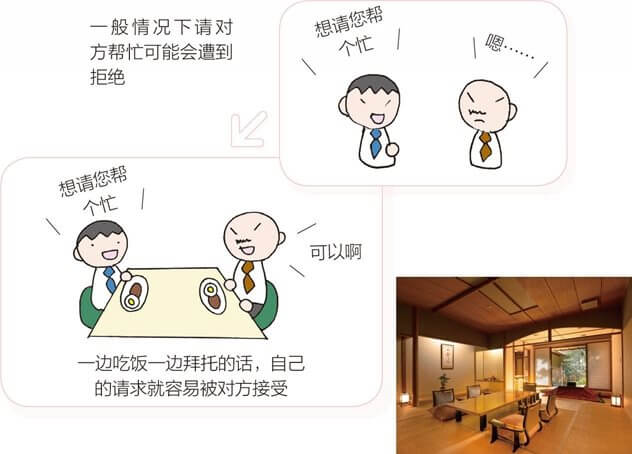让对方卸下心防 日式午餐效应