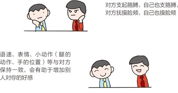 打开对方心扉① 颜色·镜像效应