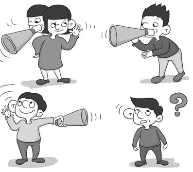 传播扭曲效应：信息传播的链条越长，信息越失真