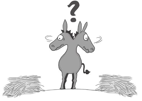 布里丹毛驴效应：真爱一个人，就不要优柔寡断