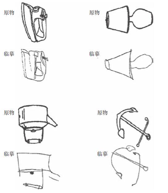 失认症患者的临摹作品 失认症患者的临摹作品