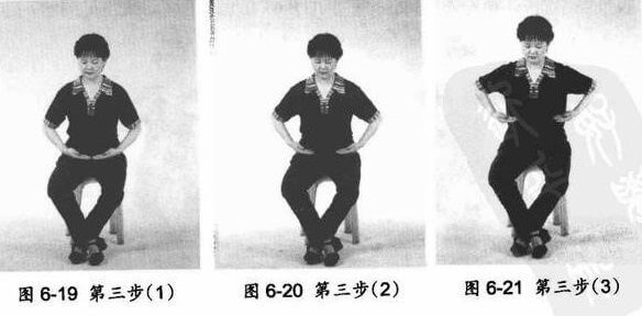 五行攒簇第三步