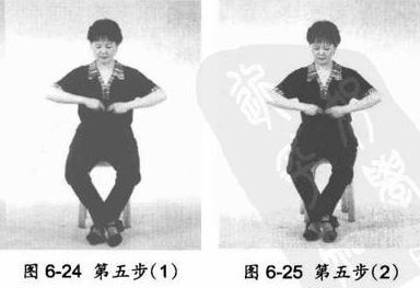 五行攒簇第五步