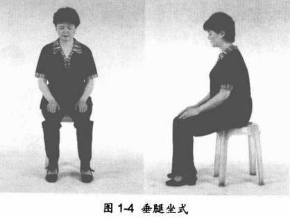 垂腿坐式