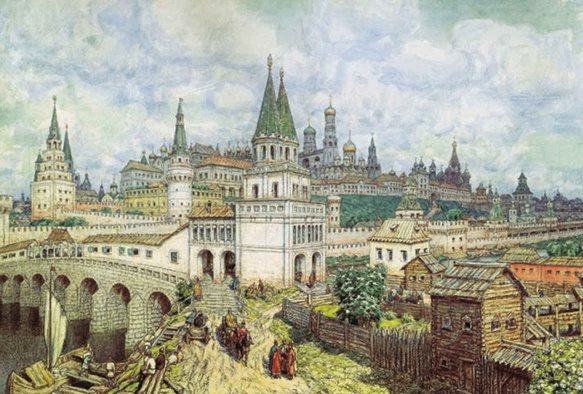 莫斯科：森林中的首都