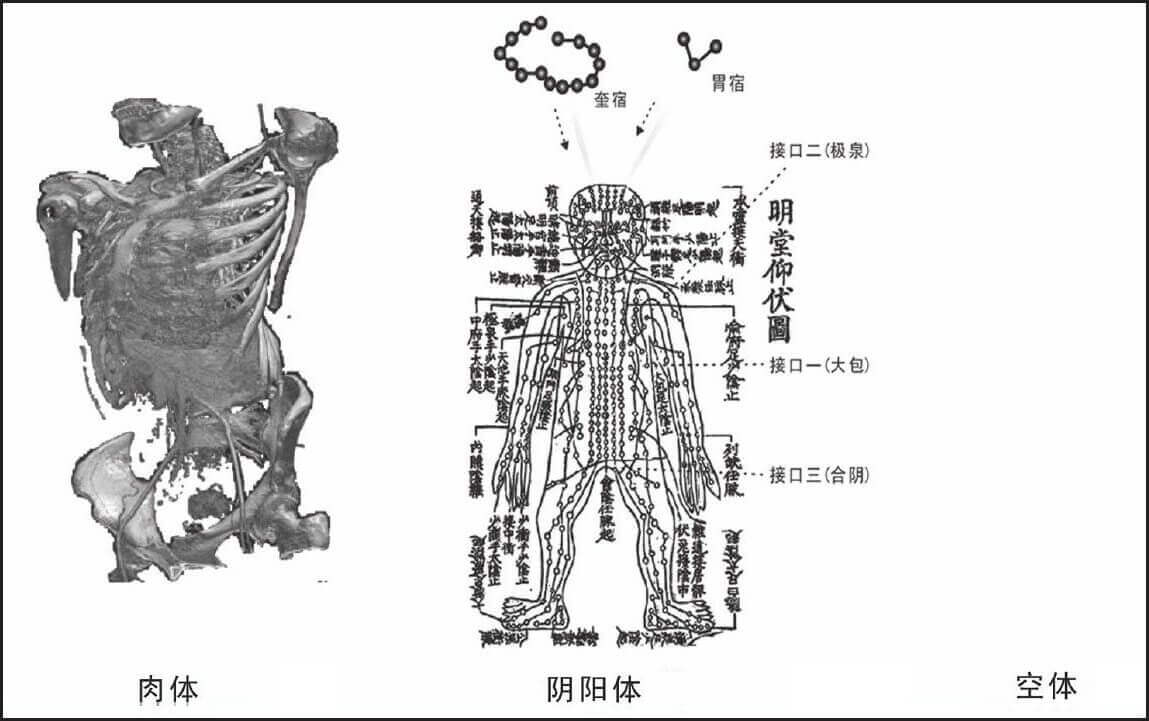 人的肉体、阴阳体、空体