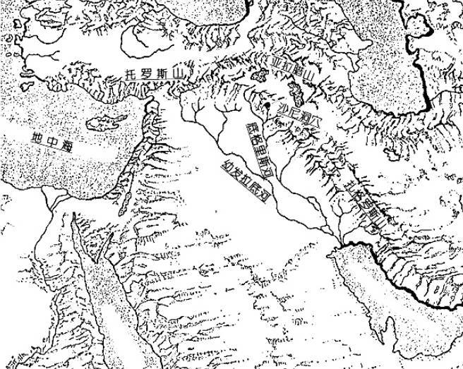 克罗马农人文明分布图