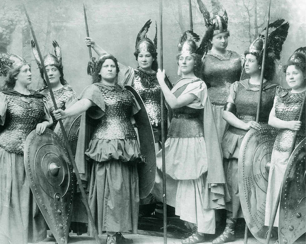 1896 年瓦格纳的歌剧《女武神》中的瓦尔基里