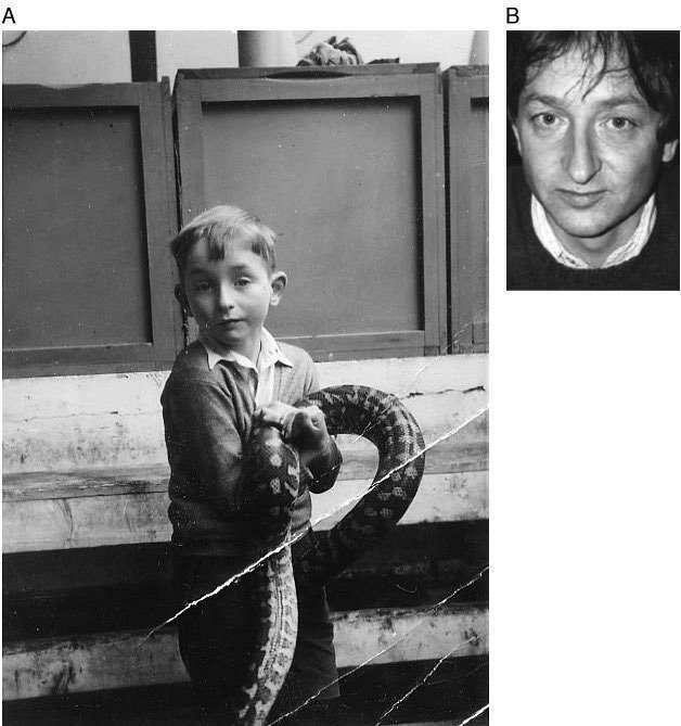 （A）童年时期的杰弗里·埃弗里斯特·辛顿（Geoffrey Everest Hinton）