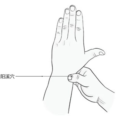 6. 想戒烟就揉阳溪穴
