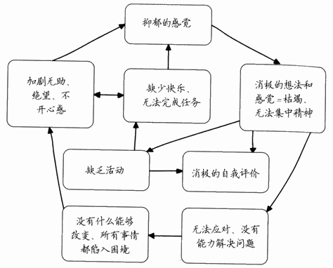 典型的抑郁症维持过程 典型的抑郁症维持过程