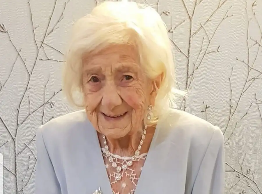Mary Nicholson survived two world wars and lived through two pandemics
